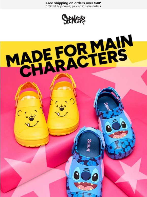 New Disney clogs, totes & more ✨