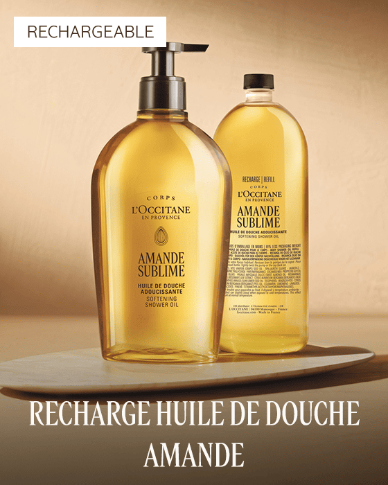 Recharge Huile de douche Amande