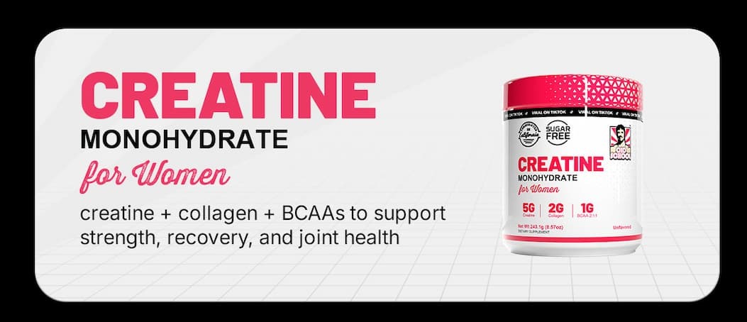 Creatine Monohydrate for Women