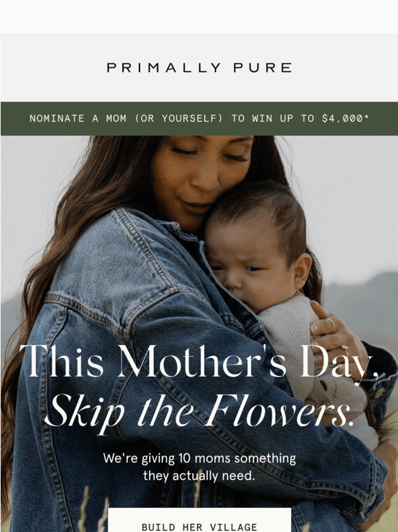 Last day: nominate a mama to win up to $4,000