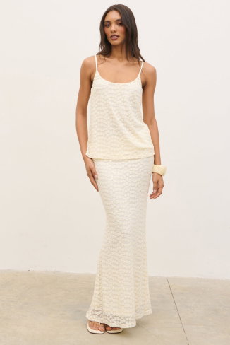 Talia Floral Maxi Skirt