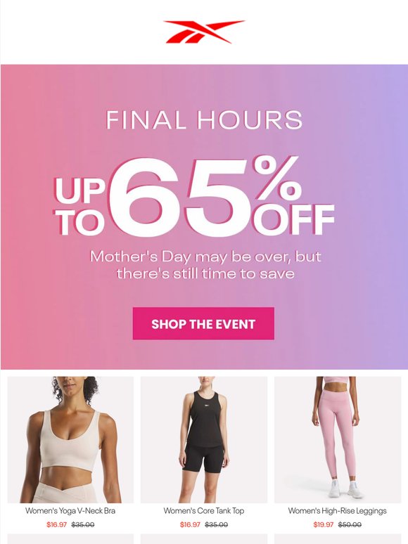 LAST CALL: UP TO 65% OFF