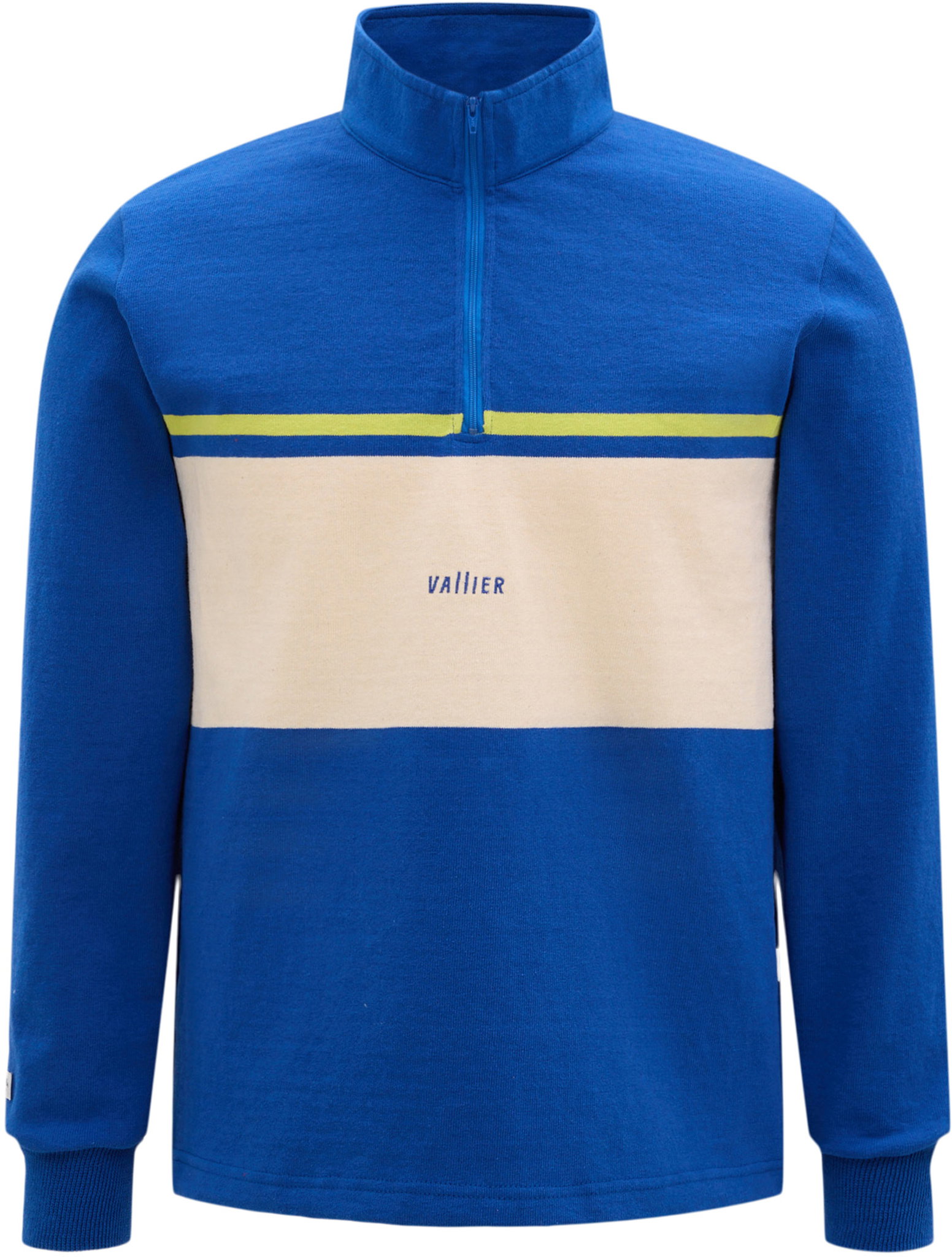 Vallier,  Vallier x Barbarian Ikoyi 1/4 Zip Rugby Shirt - Unisex 