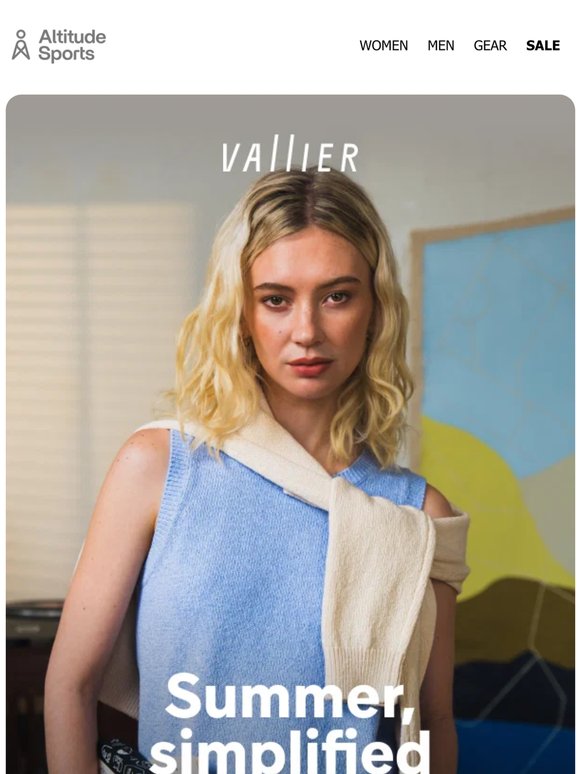 VALLIER | Summer, simplified