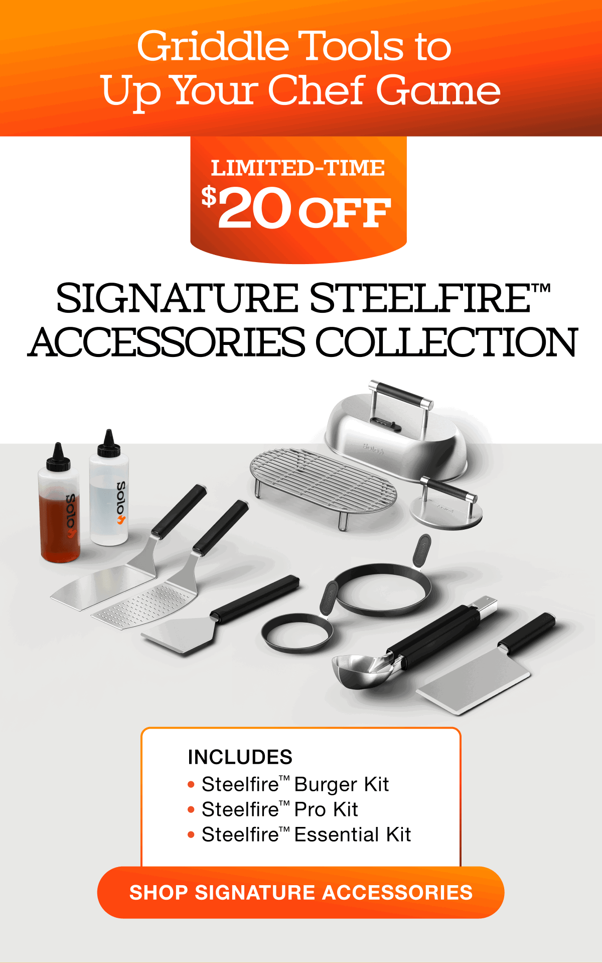 Signature Steelfire Griddle Accessories Collection