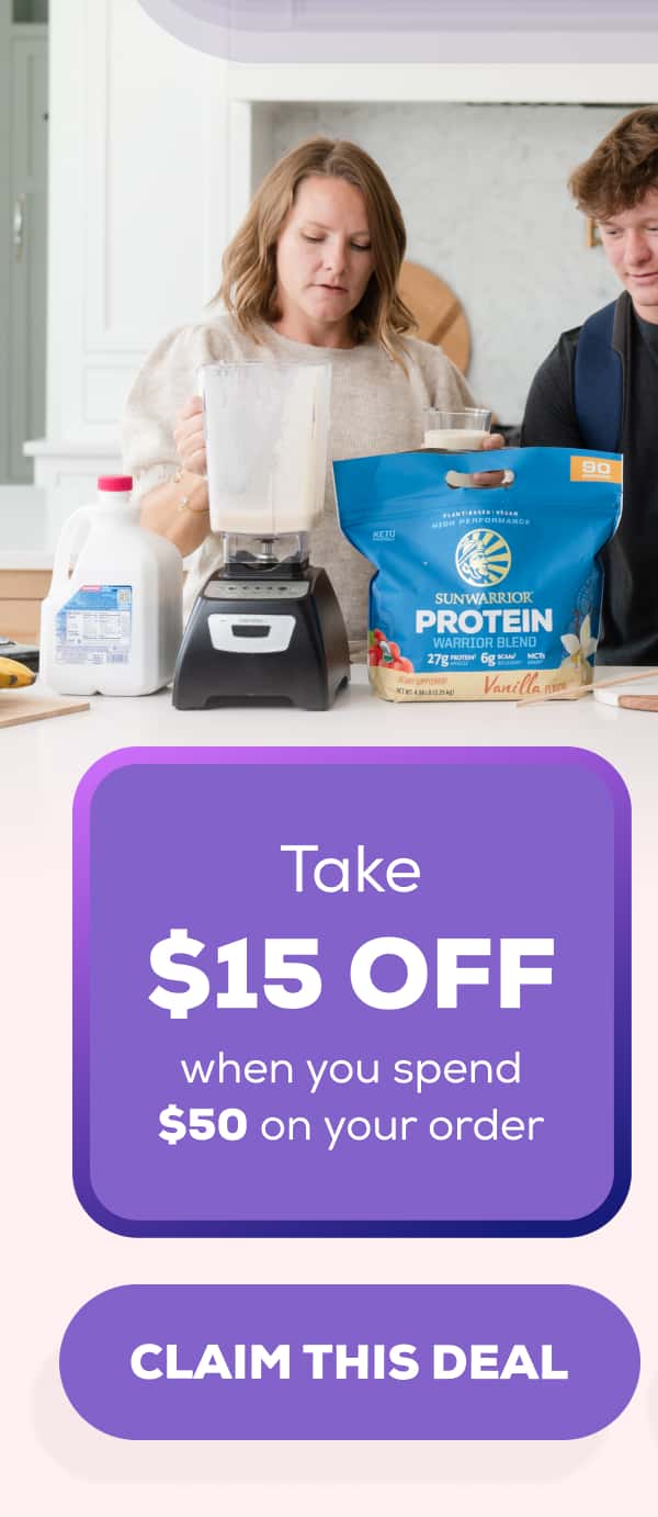 Take $15 OFF when you spend $50 on your order CLAIM THIS DEAL