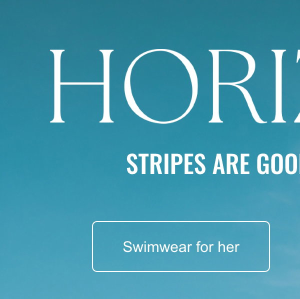 Horizons : Stripes are good for your soul. Swimsuits for her