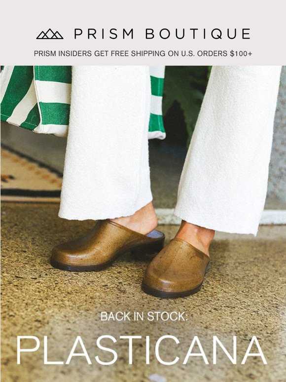 📣 Back in Stock: Plasticana