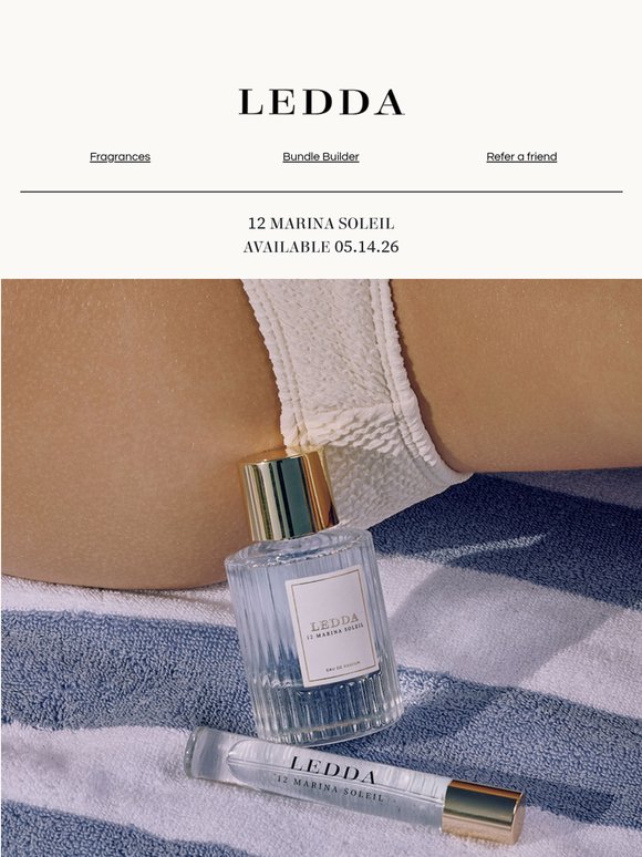 Here's what 12 Marina Soleil smells like 💙🌊⚓️