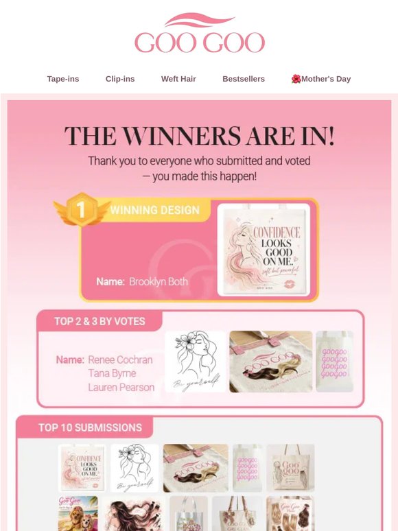 Winner Announcement Inside-Tote Bag Design Contest!