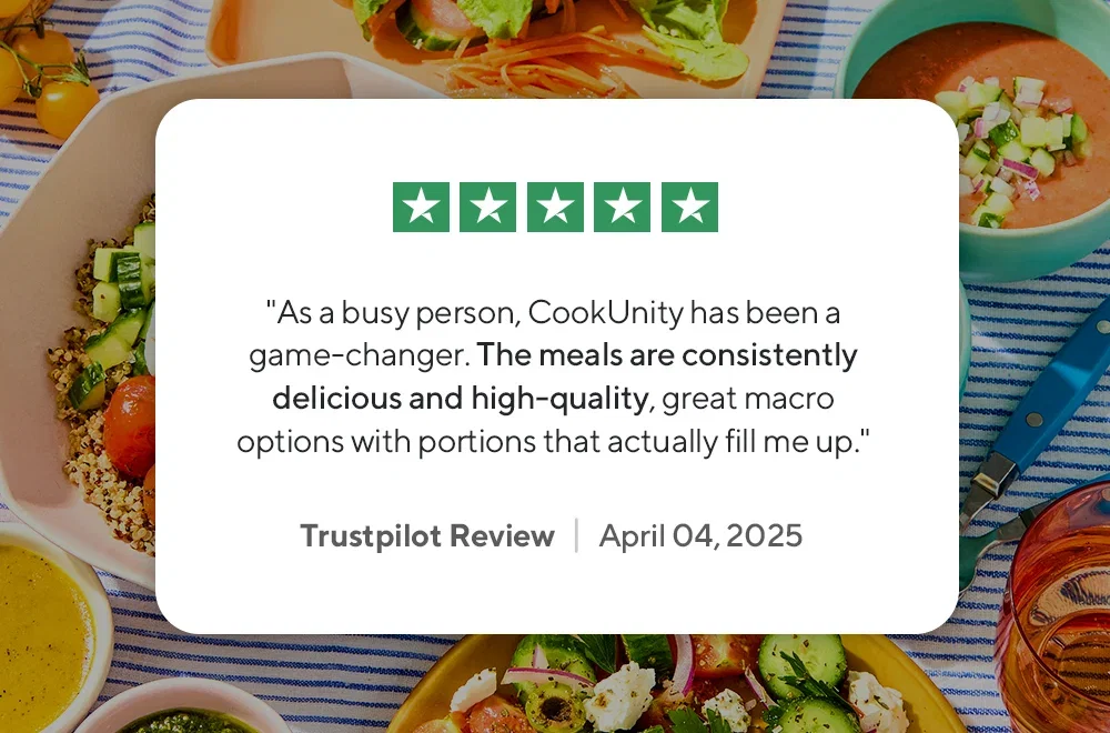 Our meals are made fresh by real chefs in local kitchens and delivered weekly