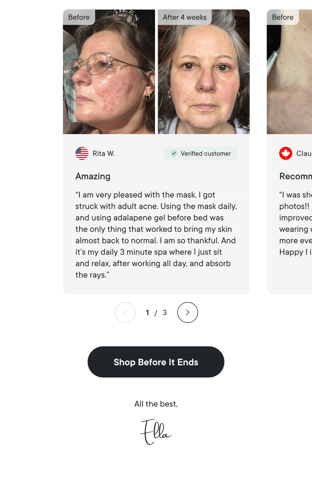Shop Before It Ends