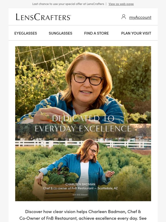 40% off prescription glasses ends soon