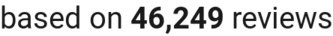 number of reviews