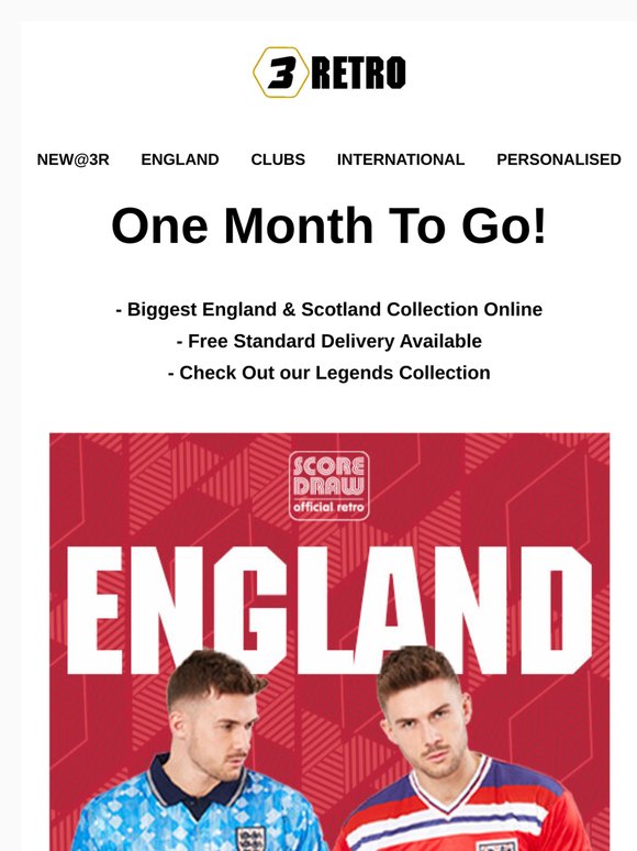 One Month to Go | Don't Miss Out on Your Retro Kit