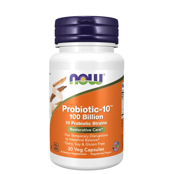 Now Foods Probiotic-10 100 Billion 30 kapslar 