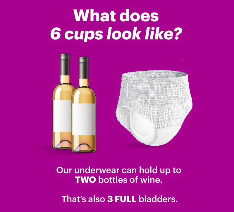 What does 6 cups look like?