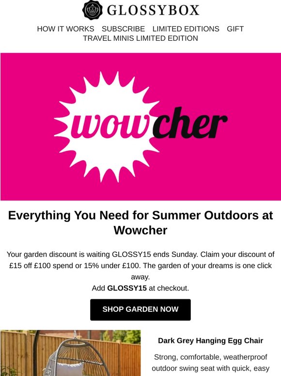 Your garden deal is waiting + 15% off ends Sunday