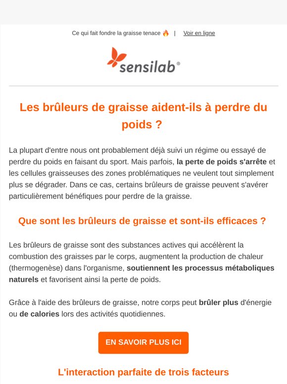 Les brûleurs de graisse sont-ils vraiment efficaces ? 🤔