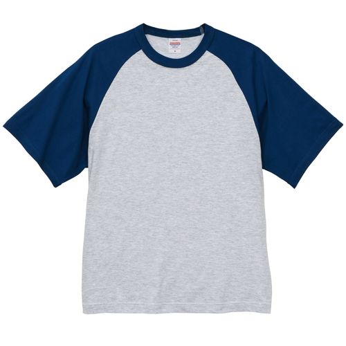 5041 5.6oz Raglan T-Shirt - Ash