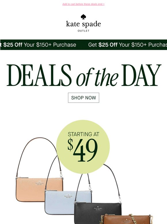 Fan-favorite bags start at just $49!