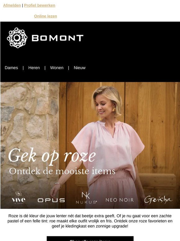 Gek op roze? Bekijk onze collectie 💗