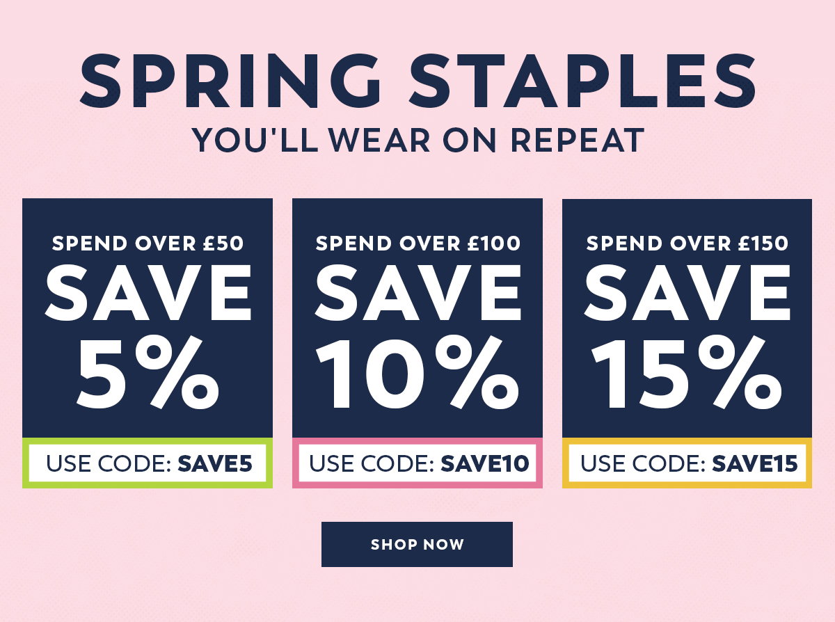 Spring Staples You'll Wear on Repeat - Shop Now