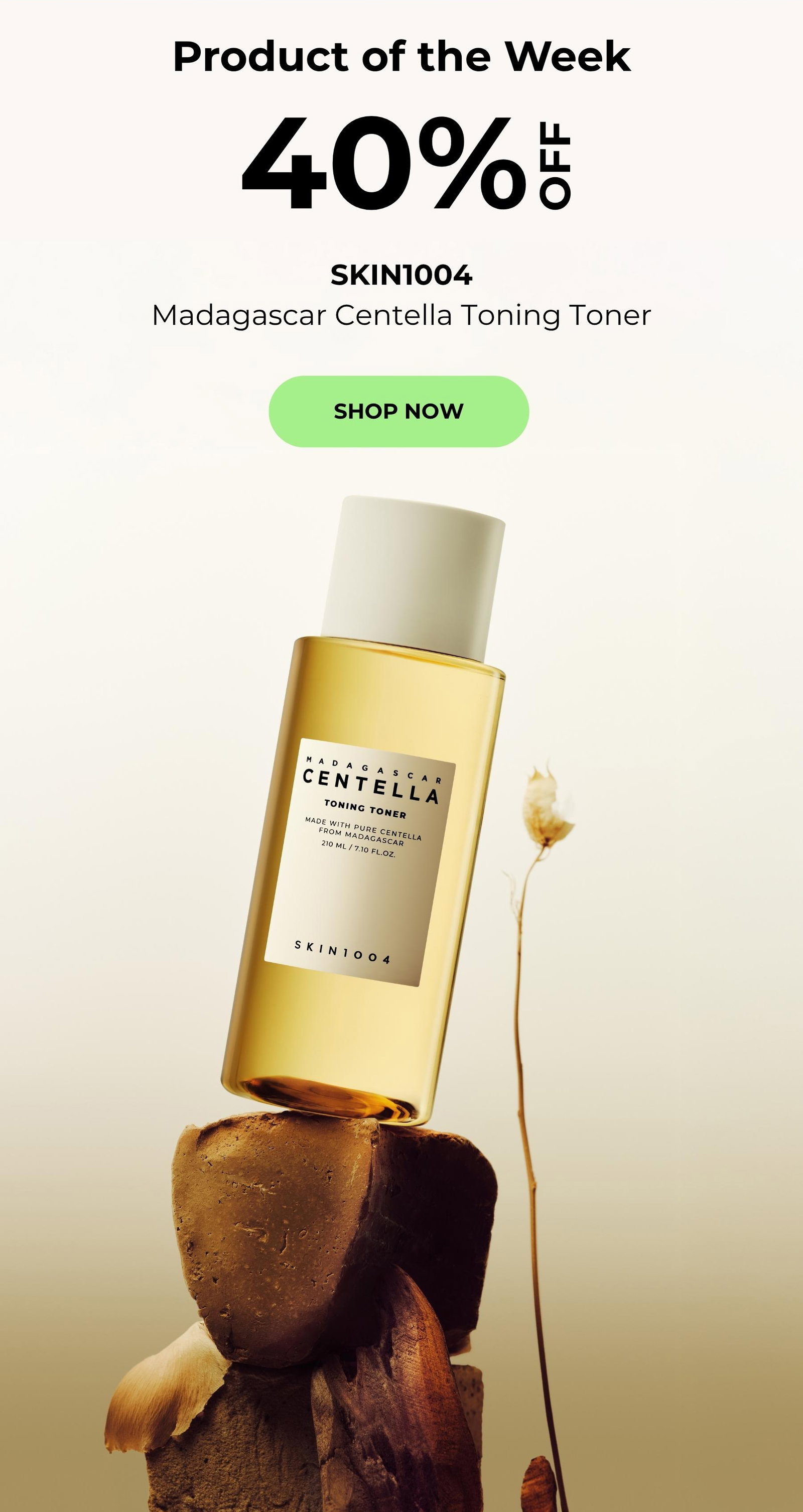 SKIN1004 Madagascar Centella Toning Toner