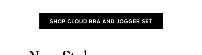 Shop Cloud Bra and Jogger Set