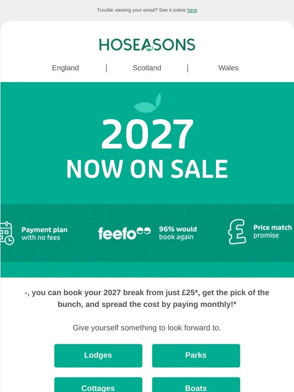 📣 2027 NOW ON SALE!