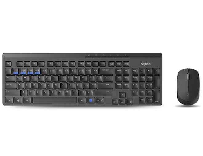 Acer Vero Wireless Mouse and Keyboard - Grey