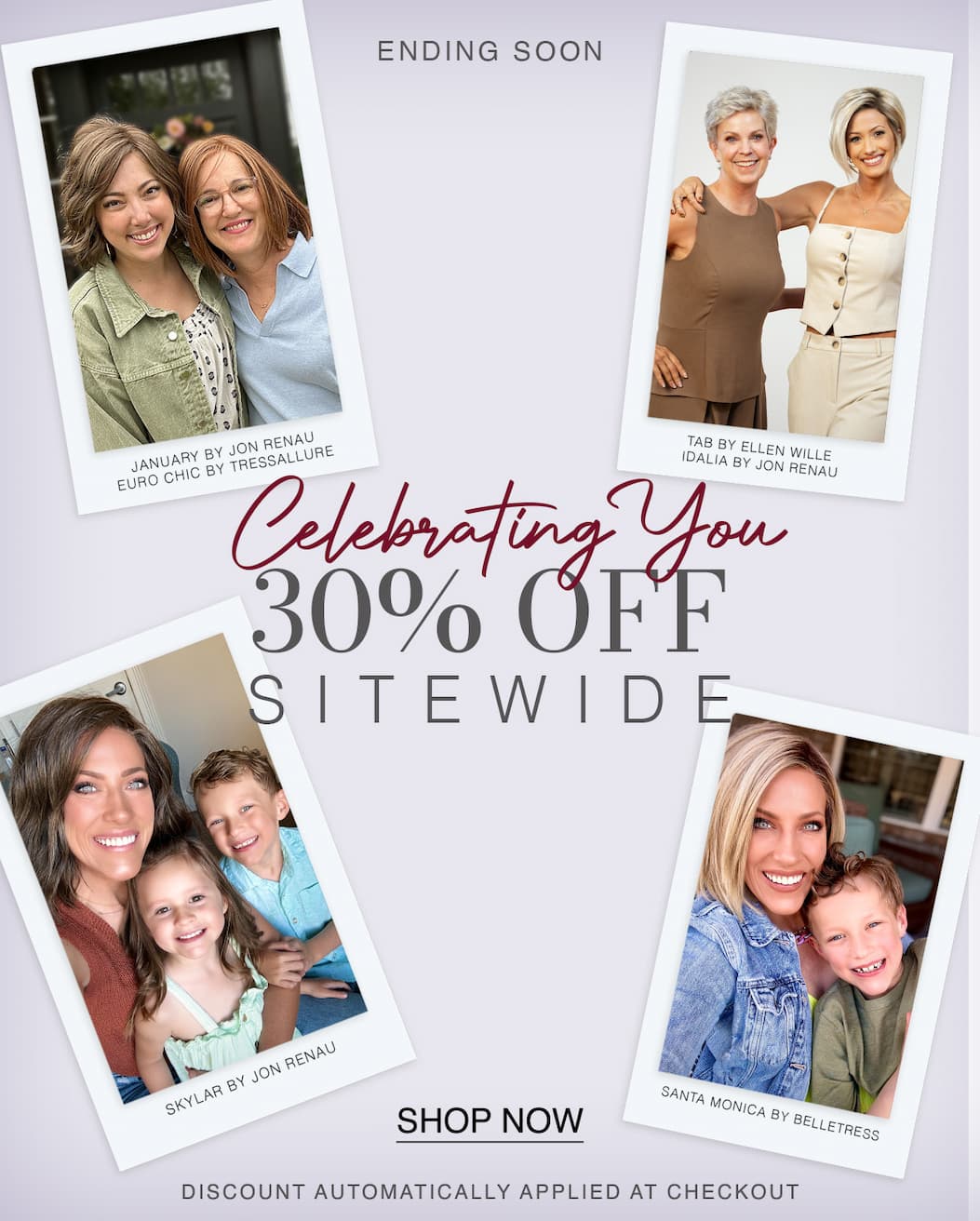 30% OFF Celebrating You Sitewide Sale!