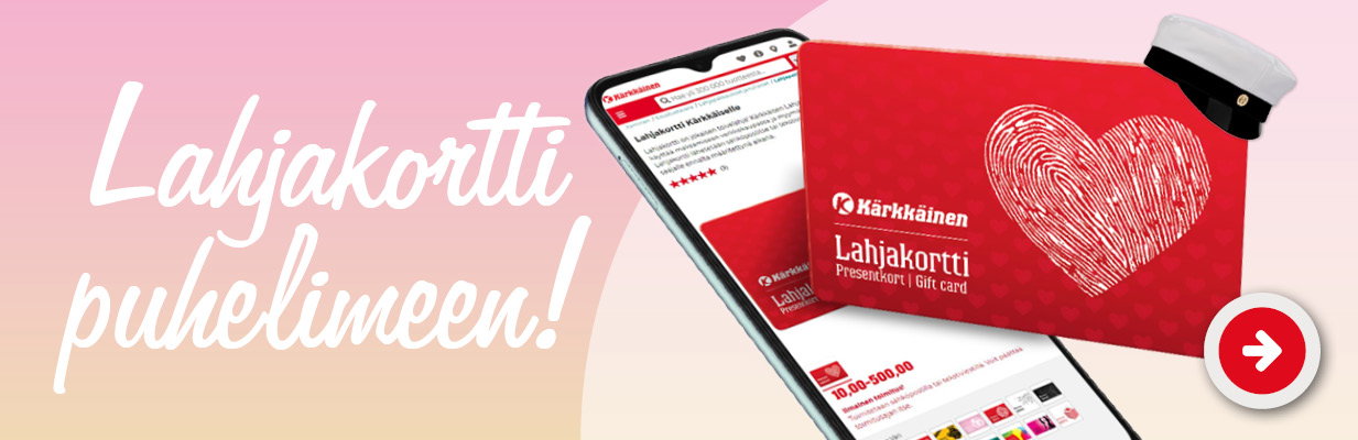 Lahjakortti puhelimeen