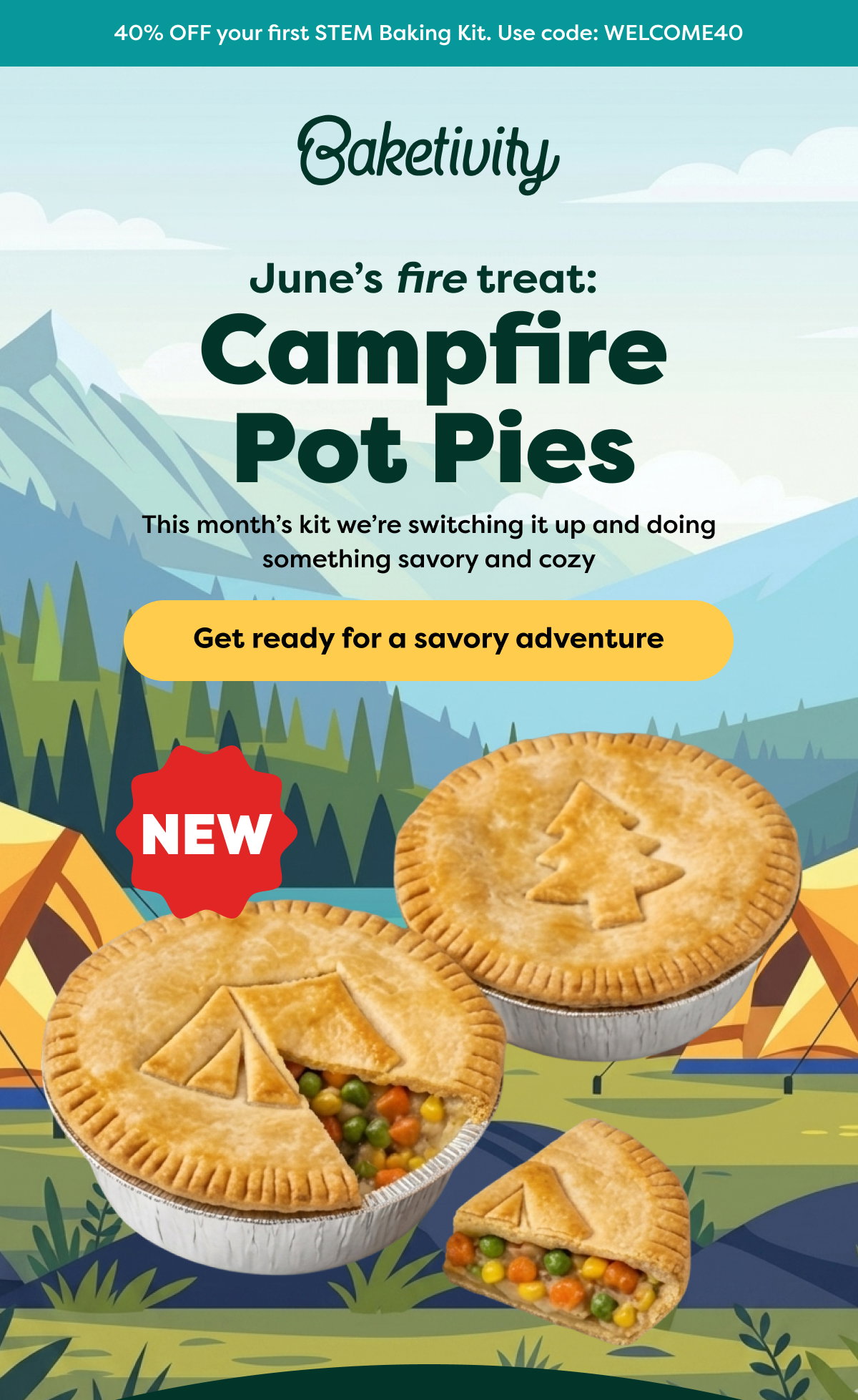 This month’s kit we’re switching it up and doing something savory and cozy