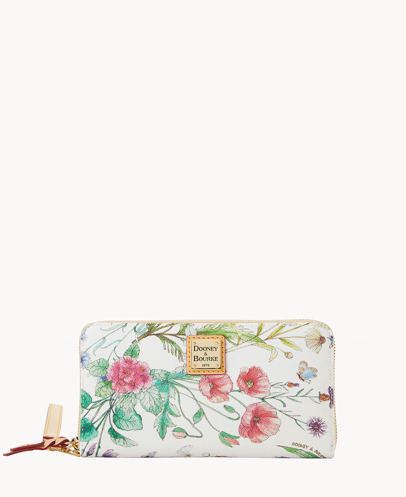 Botanical Large Zip Around Wristlet