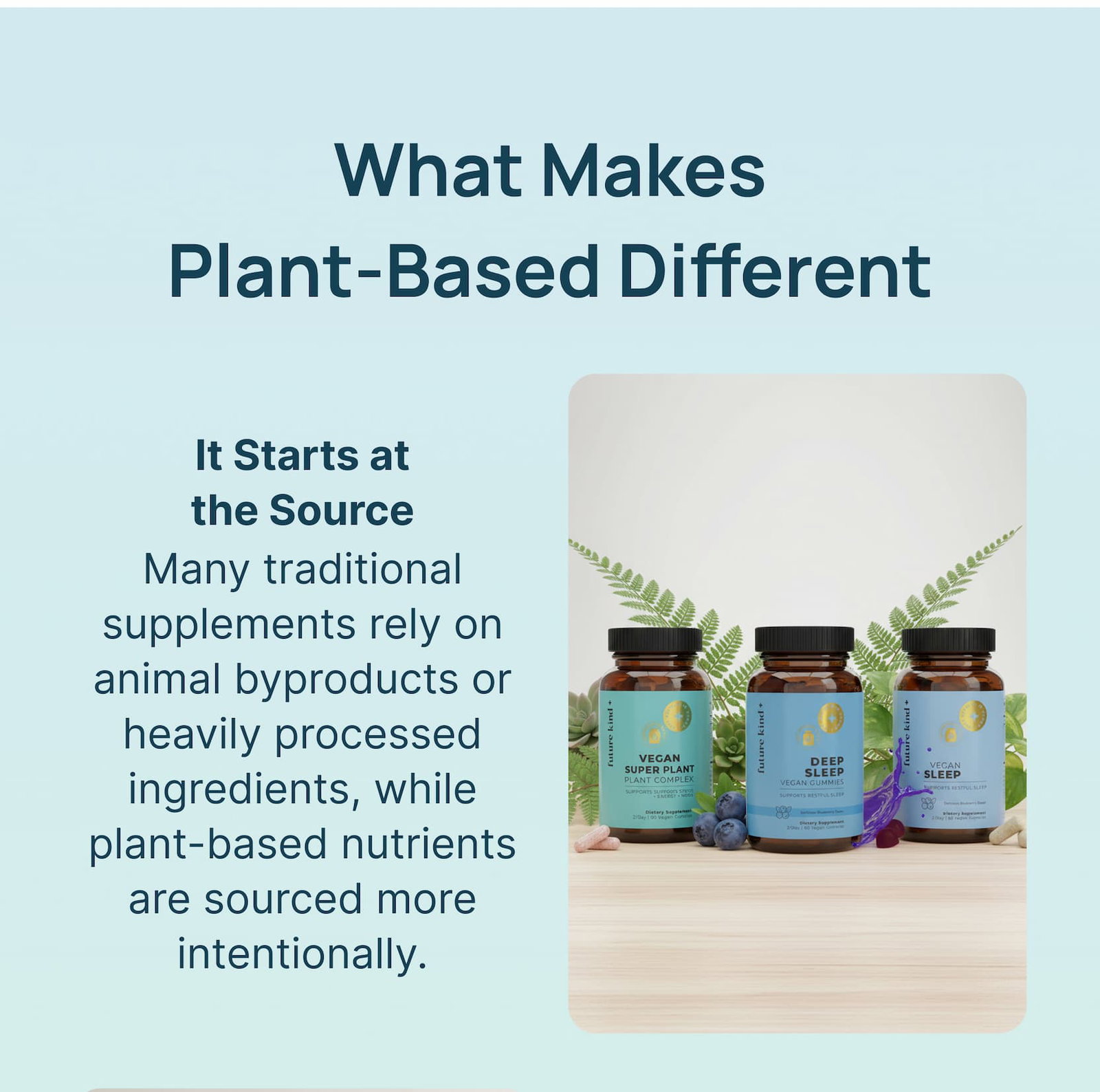 What makes plant-based different