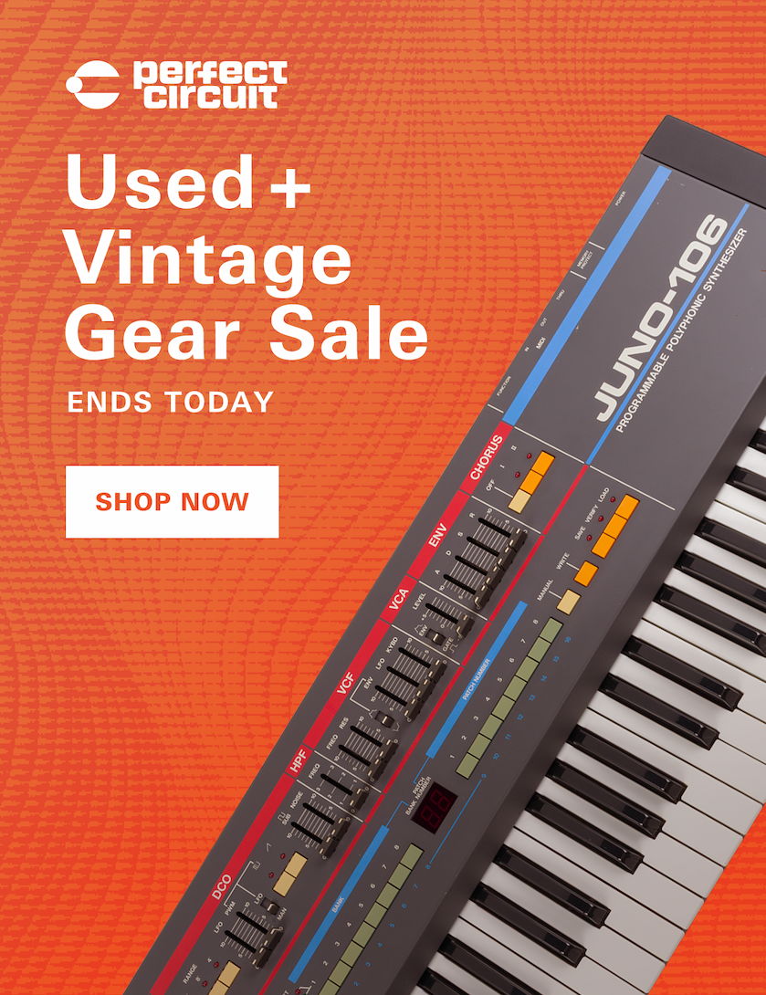 Used + Vintage Sale is live! Save up to 50% on a boatload of gear finds