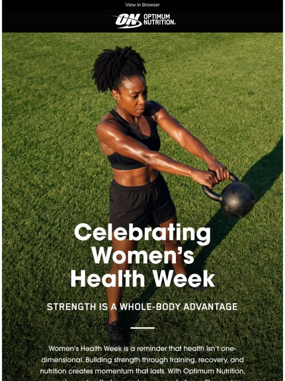 Women’s Health Week w/ an Edge