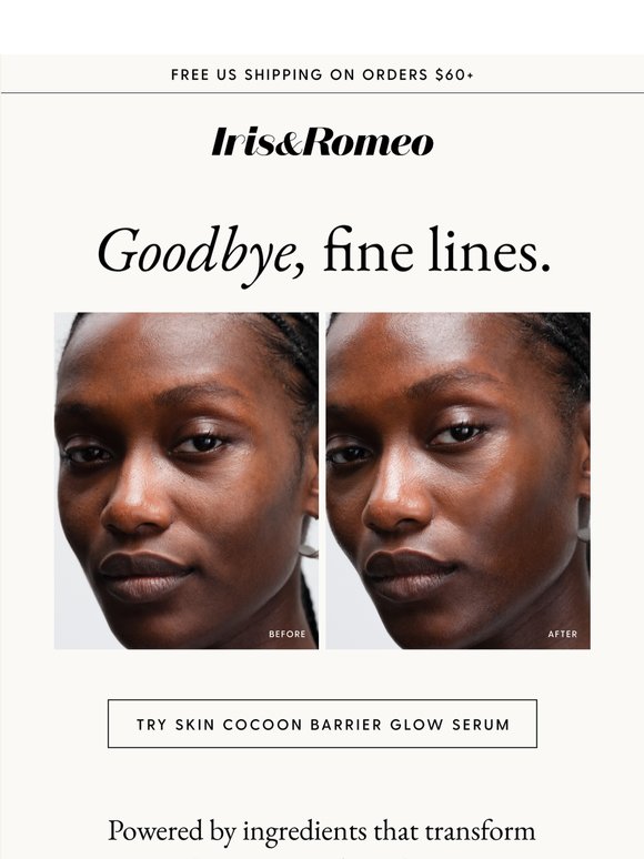 How to soften fine lines