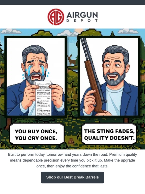 Buy Once, Cry Once: Our Very Best Break Barrels