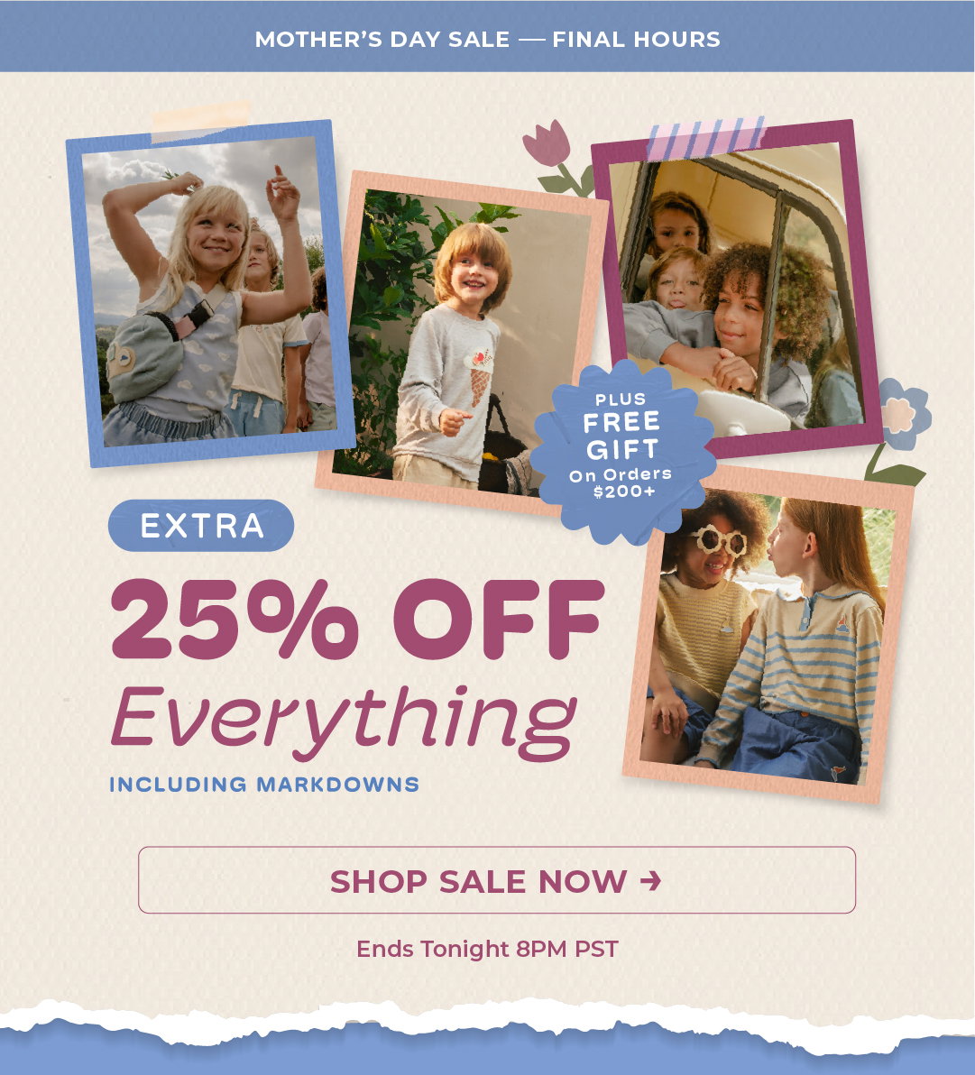 Mother's Day Sale - Final Hours