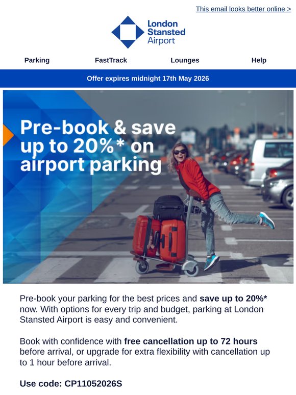Book your airport parking with confidence