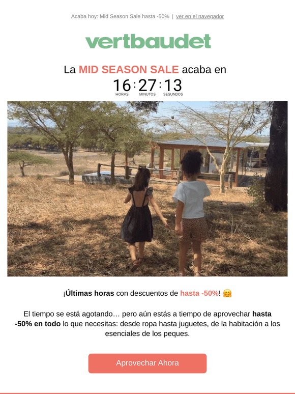 , di adiós a la Mid Season Sale...