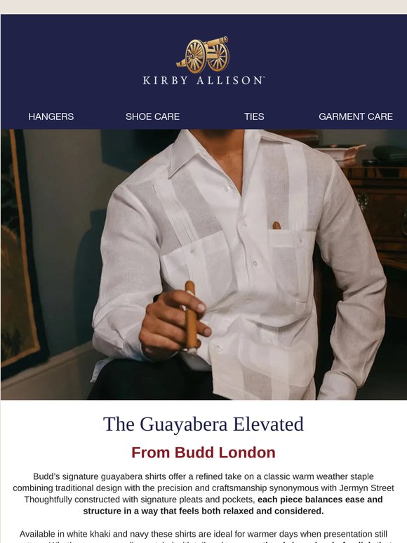Budd Guayabera Shirts