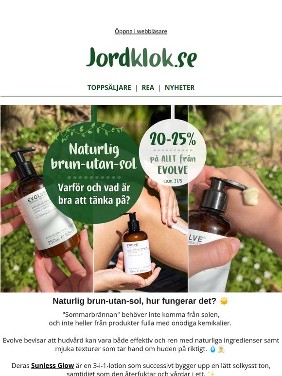 Vad innehåller din brun-utan-sol egentligen? 🤔