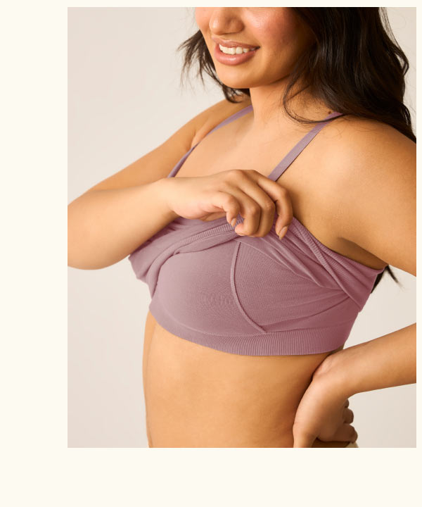 Sublime® Bamboo Hands-Free Pumping Lounge & Sleep Bra