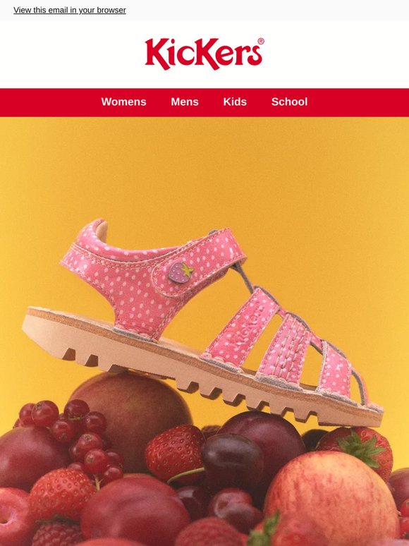 A fresh drop for little feet.