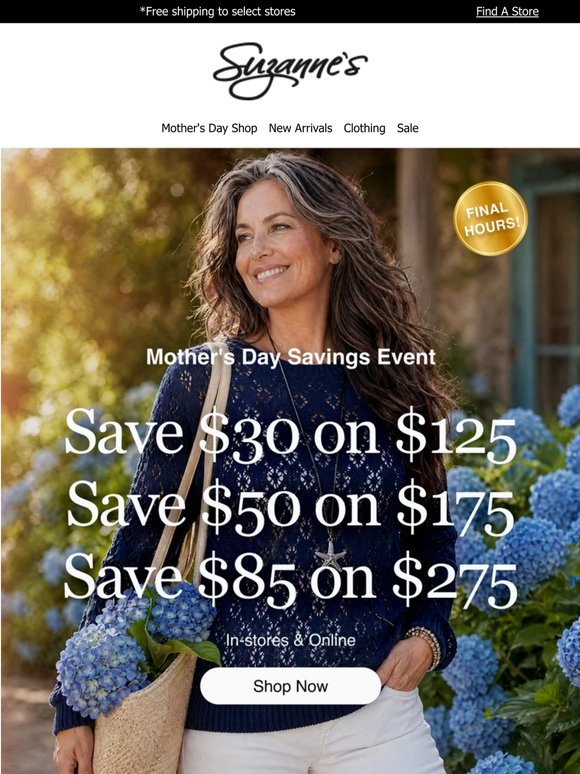 Ends Tonight: Save Up to $85 Today! Last Chance