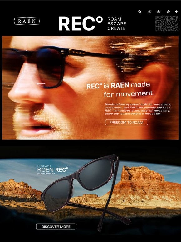 The new REC° Collection has arrived, and your frames will never be the same!