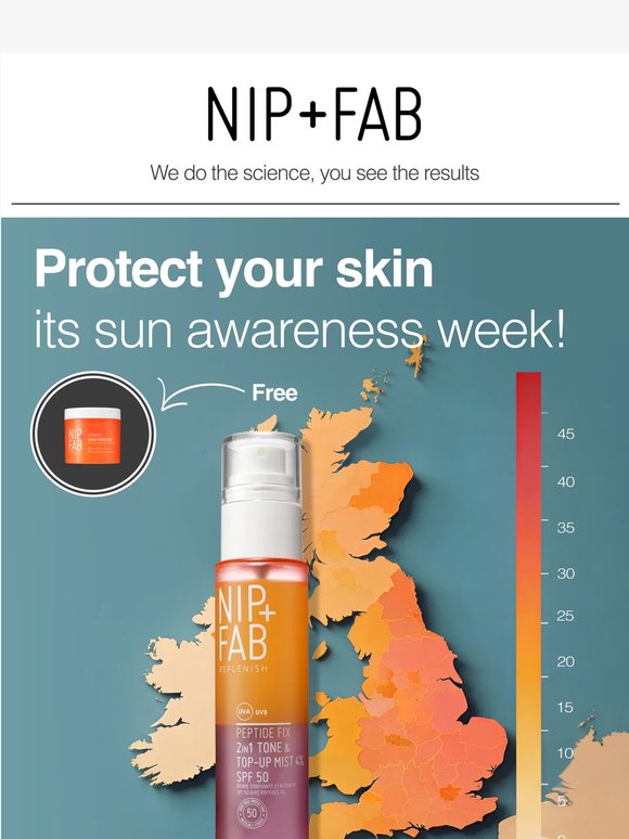 Protect your skin, it's sun awareness week☀️